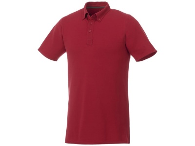 OA2003026344 Elevate. Мужская футболка поло Atkinson с коротким рукавом и пуговицами, красный