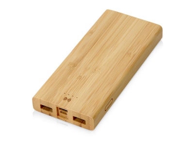 OA24082821883 Внешний беспроводной аккумулятор из бамбука Bamboo Air, 10000 mAh