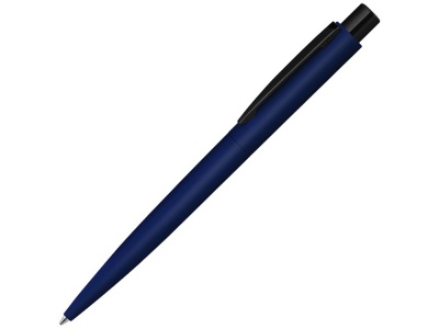 OA210209535 Uma. Ручка шариковая металлическая LUMOS M soft-touch, темно-синий/черный