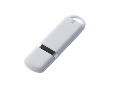 OA2102092327 USB-флешка на 512 Mb с покрытием soft-touch, белый