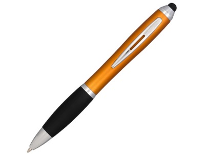 OA2003021005 Шариковая ручка-стилус Nash, оранжевый, синие чернила