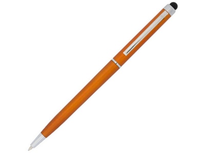 OA2003024086 Ручка пластиковая шариковая Valeria, оранжевый