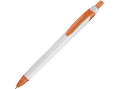 OA24B-WHT6 Ручка шариковая Каприз белый/оранжевый