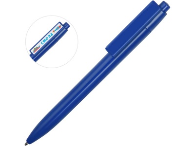 OA2003021701 Ручка пластиковая шариковая Mastic под полимерную наклейку, синий
