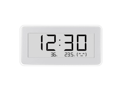 OA24082817660 XIAOMI. Часы термогигрометр Xiaomi Temperature and Humidity Monitor Clock LYWSD02MMC (BHR5435GL)