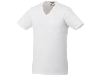 OA2003025931 Slazenger. Мужская футболка Gully с коротким рукавом и кармашком, белый