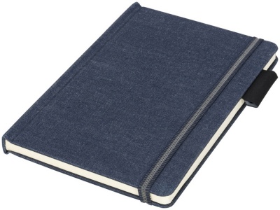 OA2003024859 Journalbooks. Блокнот Jeans формата A5 из ткани, темно-синий