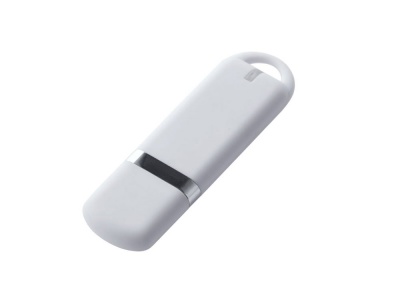 OA2102092288 USB-флешка на 64 ГБ 3.0 USB, с покрытием soft-touch, белый