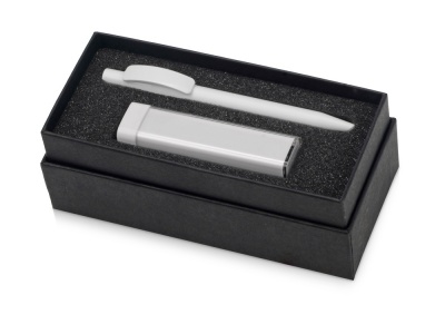 OA2003023755 Подарочный набор White top с ручкой и зарядным устройством, белый