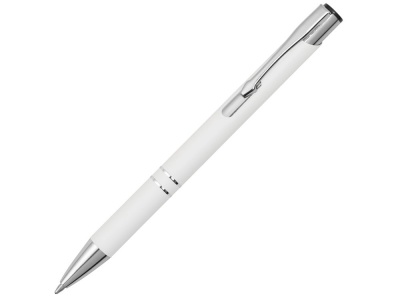 OA2102095207 Ручка металлическая шариковая Legend Gum софт-тач, белый
