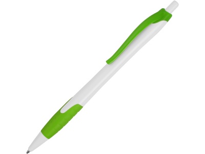 OA75B-WHT40 Ручка шариковая Santa Monica, белый/зеленый, черные чернила