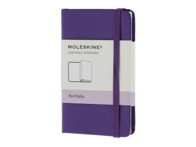 OA170122606 Moleskine. Папка Moleskine Portfolio (с кармашками), ХSmall (6,5x10,5см), фиолетовый