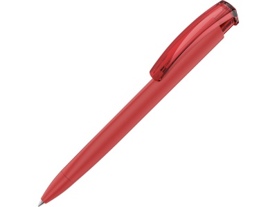 OA2003021439 Uma. Ручка шариковая трехгранная UMA TRINITY K transparent GUM, soft-touch, красный