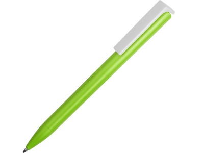 OA2003022323 Ручка пластиковая шариковая Fillip, зеленое яблоко/белый