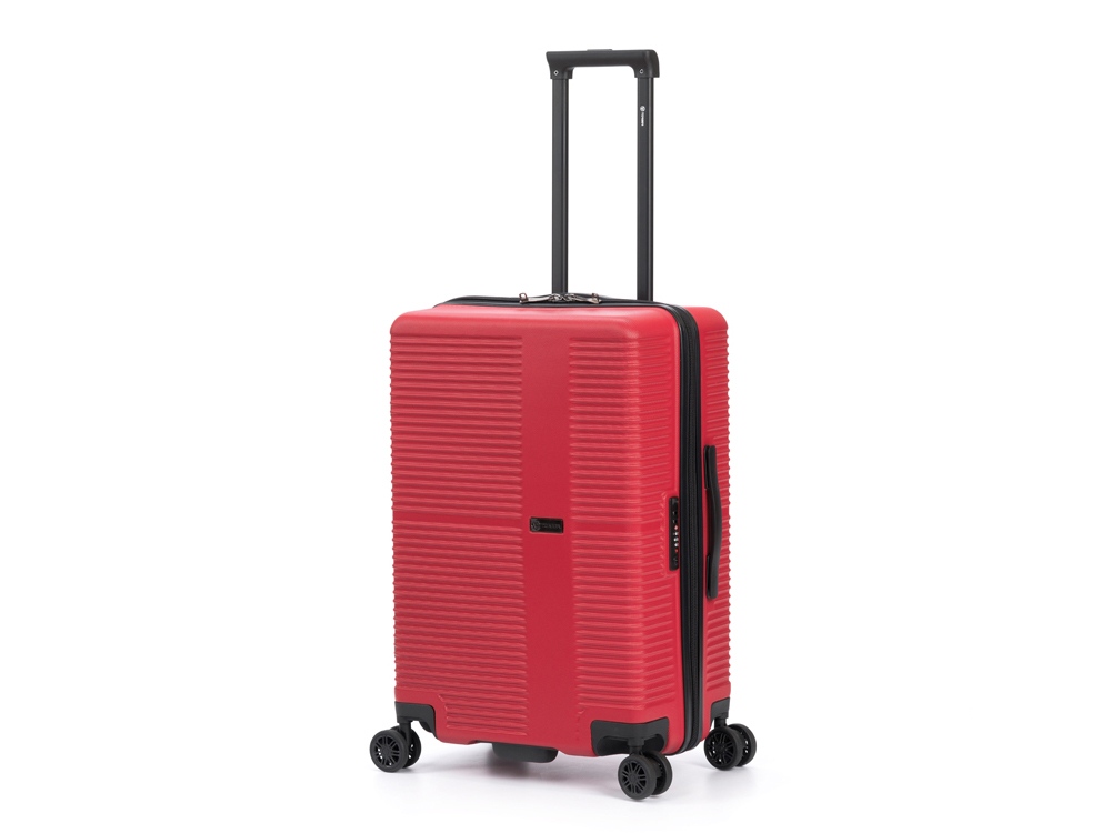 OA24082816128 Torber. Чемодан TORBER Elton, красный, ABS-пластик, 41 х 28 х 68 см, 64 л