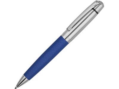 OA200302965 Ручка шариковая Антей с кожаной вставкой, синий
