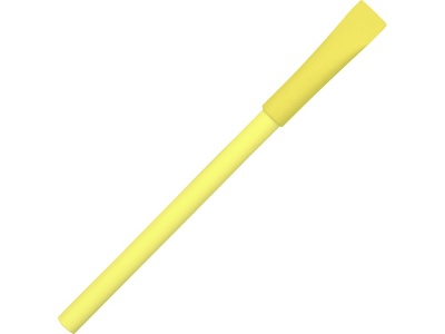 OA210210044 Ручка картонная с колпачком Recycled, желтый