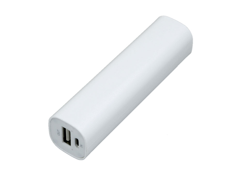 OA2408287243 PB030 Универсальное зарядное устройство power bank  прямоугольной формы. 2200MAH. Белый