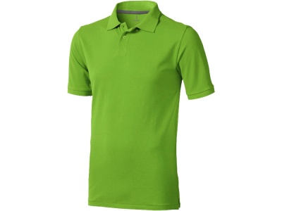 OA28TX-294 Elevate. Рубашка поло Calgary мужская, зеленое яблоко