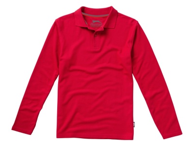 OA1701405118 Slazenger. Рубашка поло Point мужская с длинным рукавом, красный