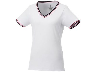 OA2003026074 Elevate. Женская футболка Elbert с коротким рукавом, белый/темно-синий/красный