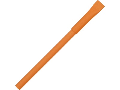 OA210210045 Ручка картонная с колпачком Recycled, оранжевый