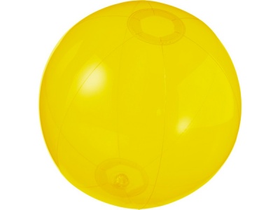 OA210209164 Мяч пляжный Ibiza, желтый прозрачный