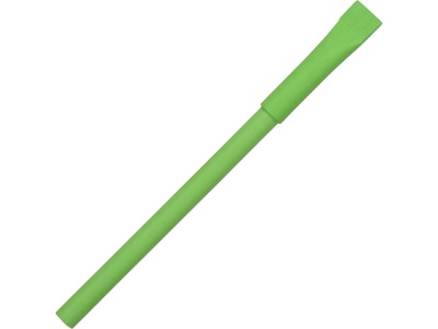 OA2003025474 Ручка картонная с колпачком Recycled, зеленое яблоко