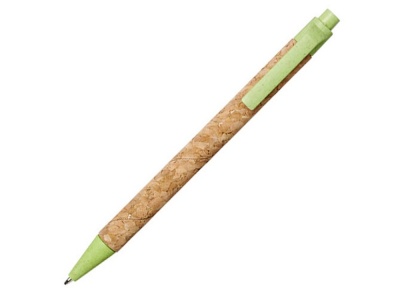 OA2003027709 Шариковая ручка Midar из пробки и пшеничной соломы, зеленое яблоко
