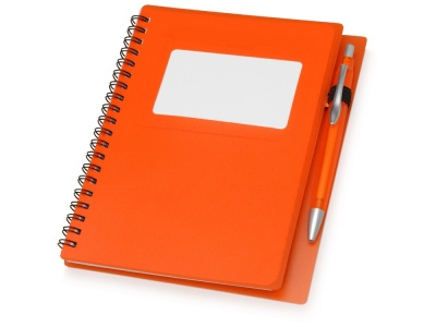 OA200302958 Блокнот Контакт с ручкой, оранжевый