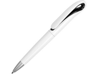 OA75B-WHT13 Scripto. Ручка шариковая Swansea, белый/черный, черные чернила