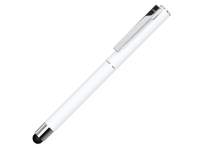 OA2102095822 Uma. Ручка металлическая стилус-роллер STRAIGHT SI R TOUCH, белый