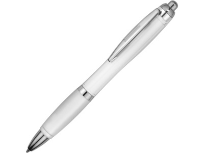 OA1830321292 Ручка пластиковая шариковая Nash, белый, синие чернила