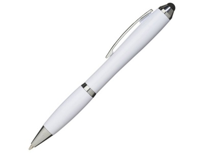 OA200302459 Ручка-стилус шариковая Nash, белый