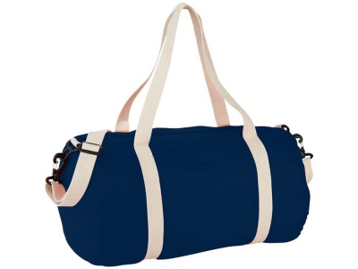 OA1701222145 Хлопковая сумка Barrel Duffel, темно-синий/бежевый