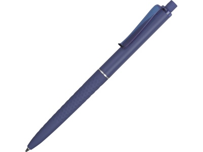 OA2003022293 Ручка пластиковая soft-touch шариковая Plane, синий