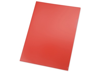 OA1701221792 Папка- уголок, для формата А4, плотность 180 мкм, красный