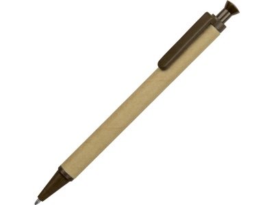 OA15093196 Ручка шариковая Эко, бежевый/коричневый