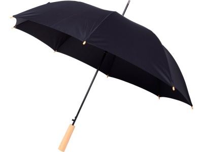 OA2003028955 Avenue. 23-дюймовый автоматический зонт Alina из переработанного ПЭТ-пластика, черный