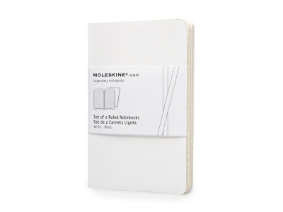 OA170122618 Moleskine. Записная книжка Moleskine Volant (в линейку, 2 шт.), Pocket (9х14см), белый