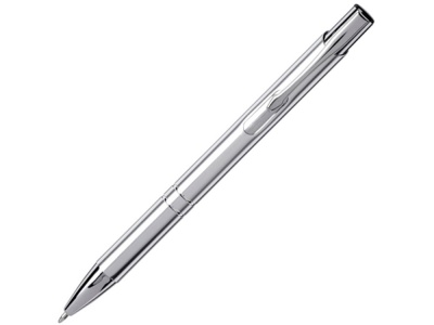 OA210209468 Кнопочная шариковая ручка Moneta из анодированного алюминия, синие чернила, хром