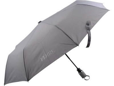 OA92UM-GRY2 Ferre Milano. Складной зонт Ferre, полуавтомат, серый
