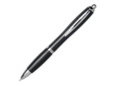 OA2003027687 Шариковая ручка Nash из пшеничной соломы с хромированным наконечником, черный