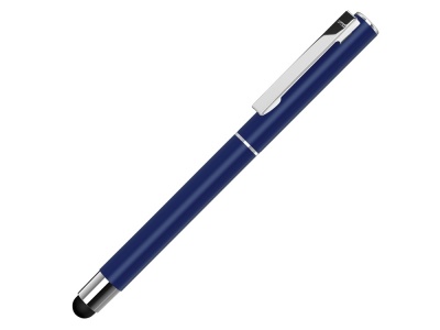 OA2102095815 Uma. Ручка металлическая стилус-роллер STRAIGHT SI R TOUCH, темно-синий