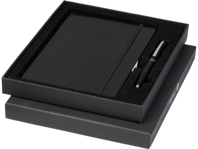OA2102091152 Luxe. Подарочный набор Falsetto из блокнота формата А5 и ручки, черный