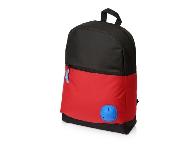 OA2102094338 Рюкзак Chap с люверсом из полиэстера (600D), черный/красный