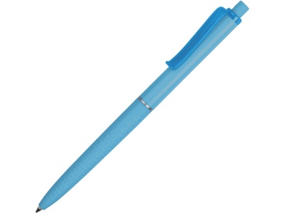 OA2003022294 Ручка пластиковая soft-touch шариковая Plane, голубой