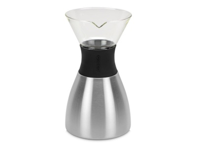 OA2408287037 ASOBU. Кофеварка POUR OVER, 1000 мл, серебристый/черный