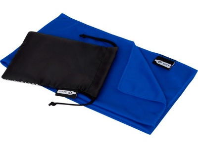 OA2102096347 Спортивное охлаждающее полотенце Raquel из переработанного ПЭТ в мешочке, синий