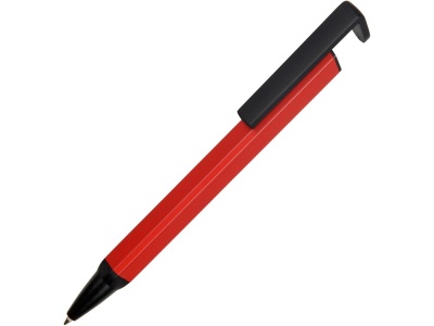 OA2003022264 Ручка-подставка металлическая, Кипер Q, красный/черный